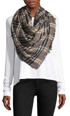 castleford check blanket scarf burberry